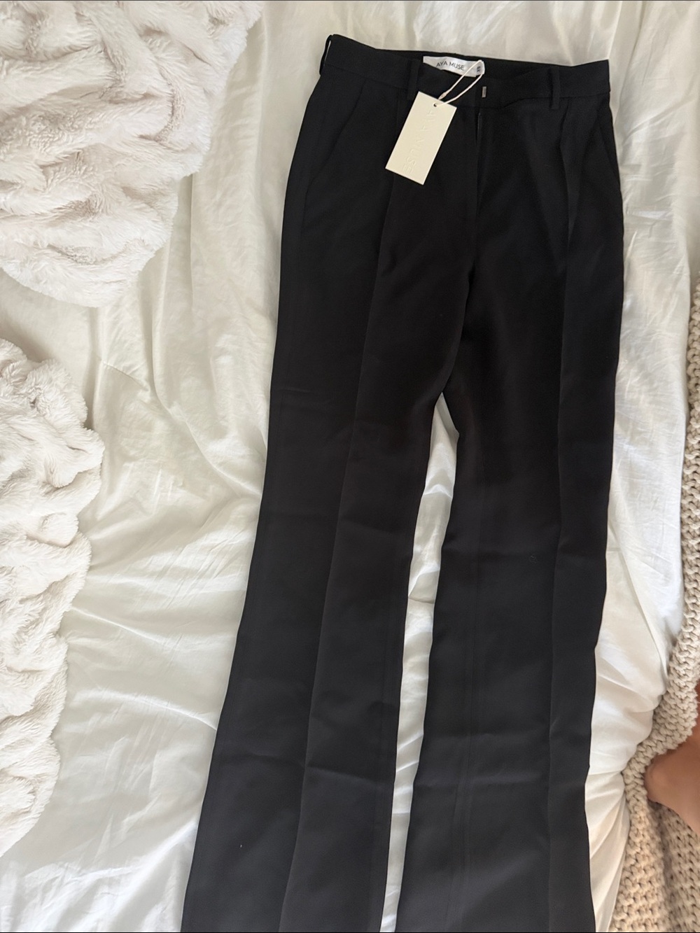 Aya Muse Black Tailored Dress Pants